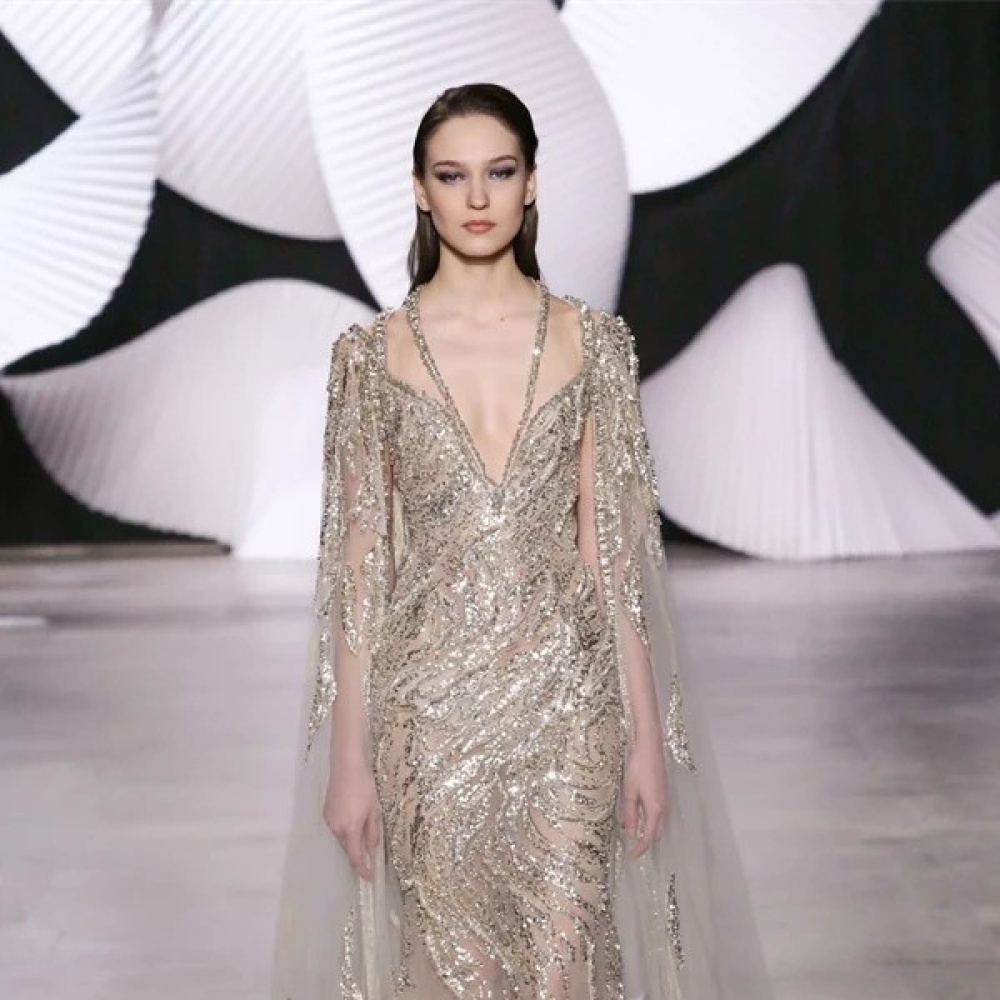 فساتين سهرة أنيقةلشقيقة العروس لربيع وصيف 2024