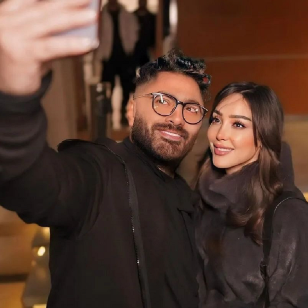 تامر حسني وبسمة بوسيل