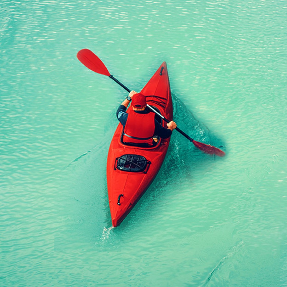 قوارب التجديف بالكاياك