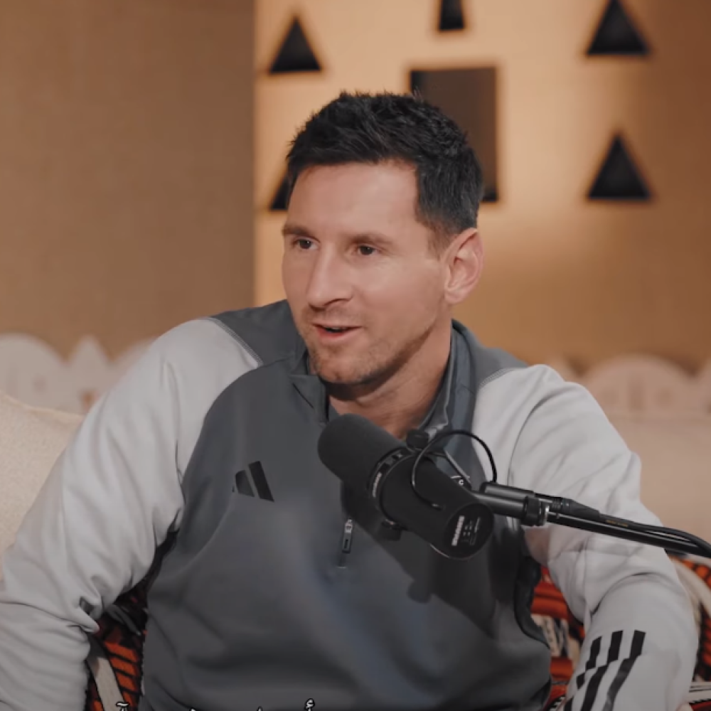 ليونيل ميسي في بودكاست "بيج تايم"