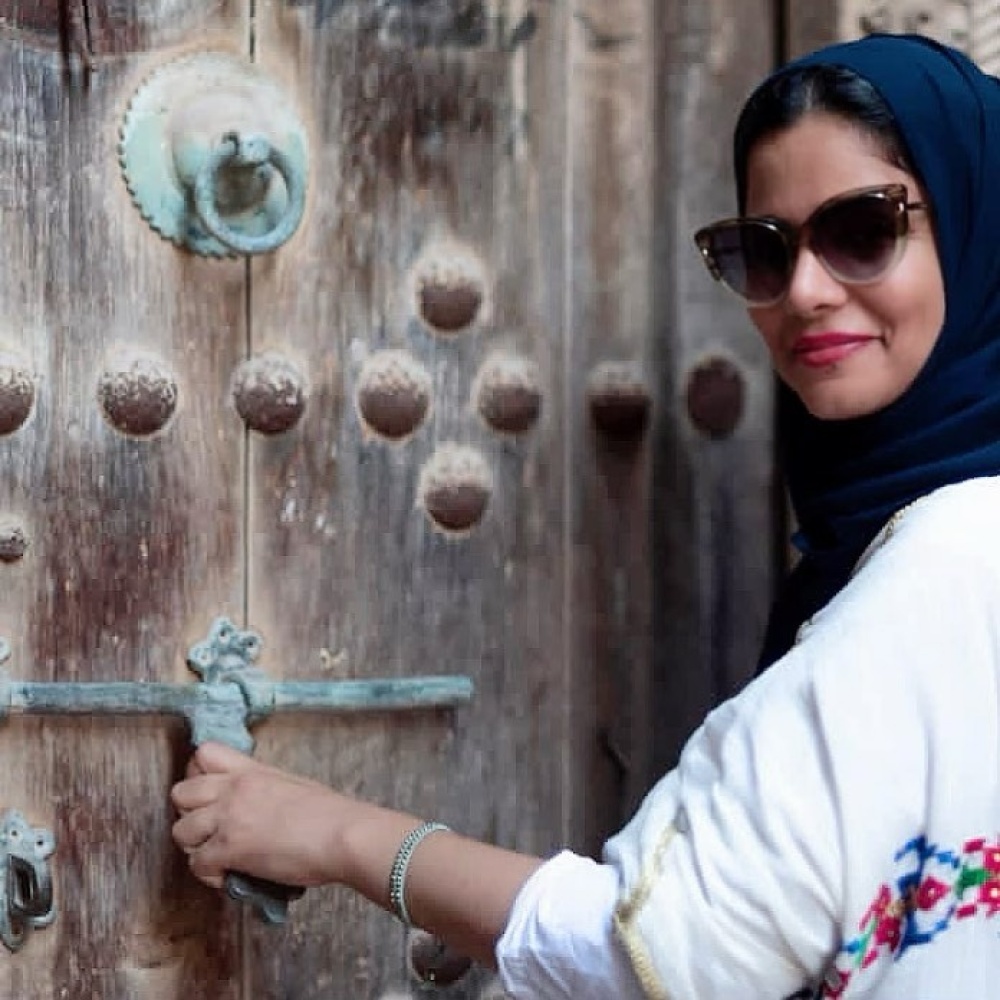 الدكتورة رنا القاضي من تصوير حسين ال سلطان