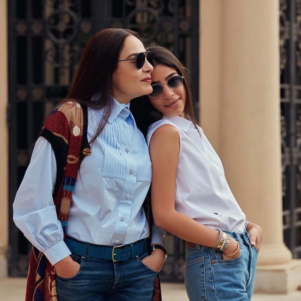 شريهان وابنتها