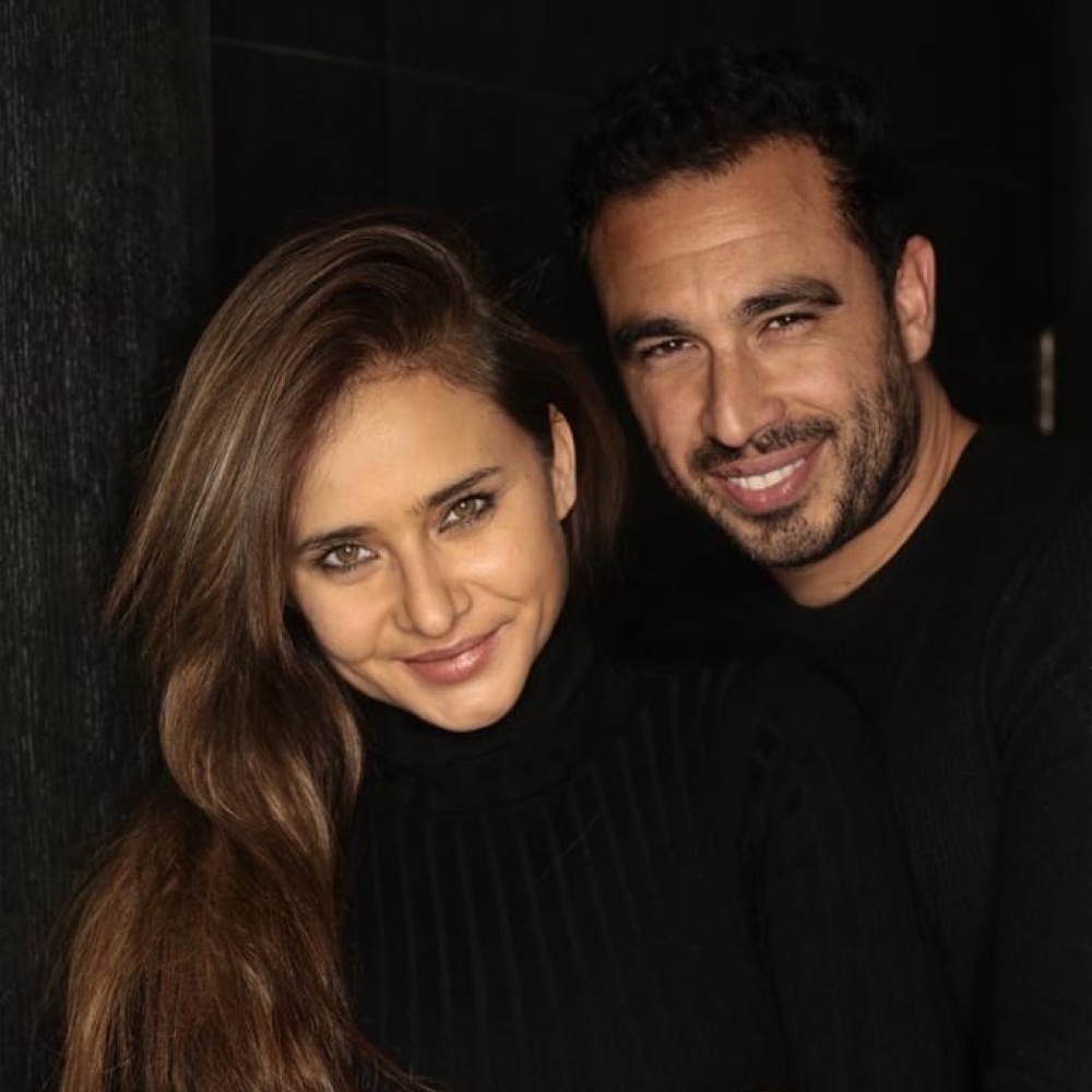 نيللي كريم وهشام عاشور