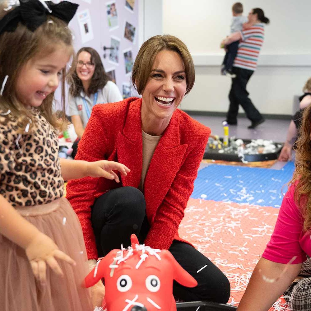 أميرة ويلز كيت ميدلتون متحمسة بعد إطلاعها على تقرير الطفولة المبكرة