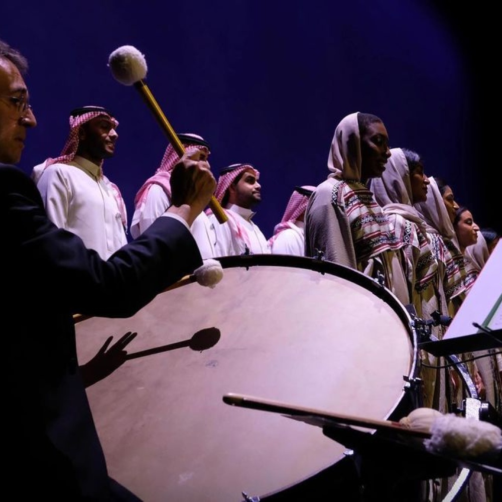 حفل موسيقي للفرقة الوطنية والكورال السعودي