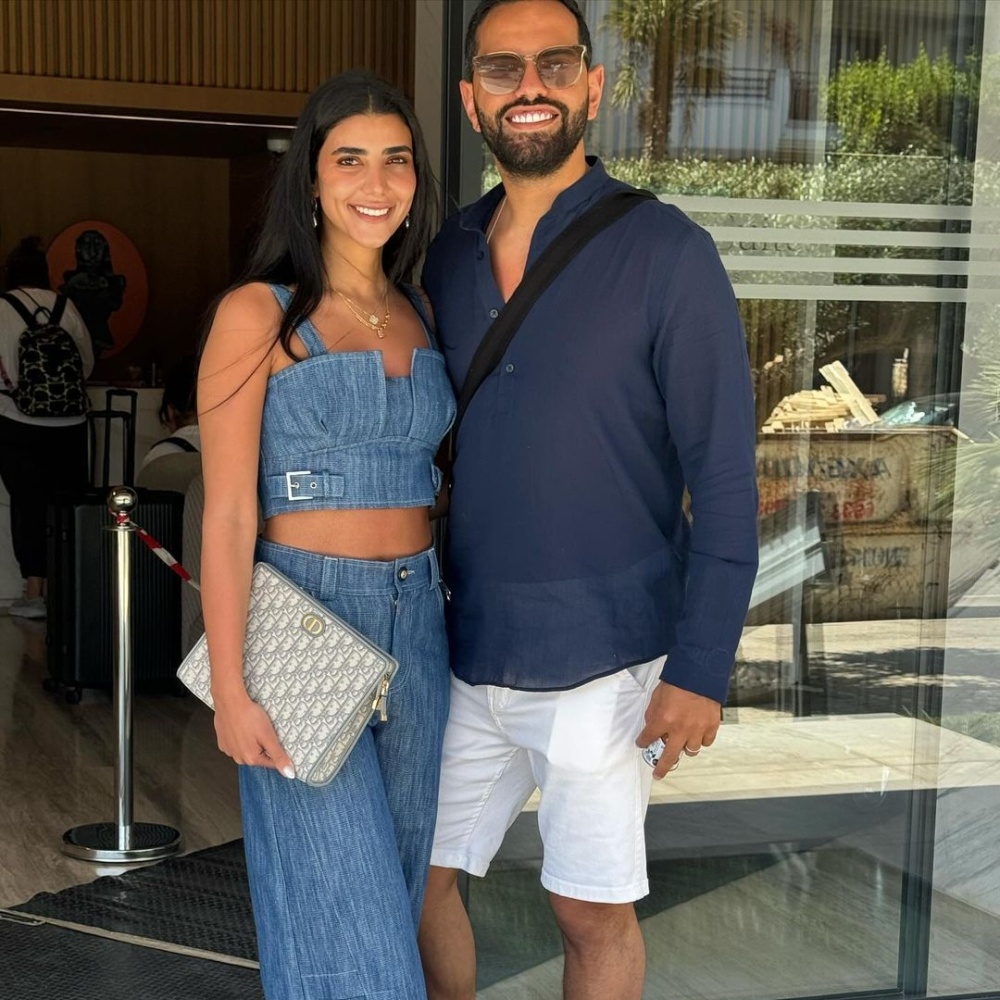 ريم سامي وزوجها