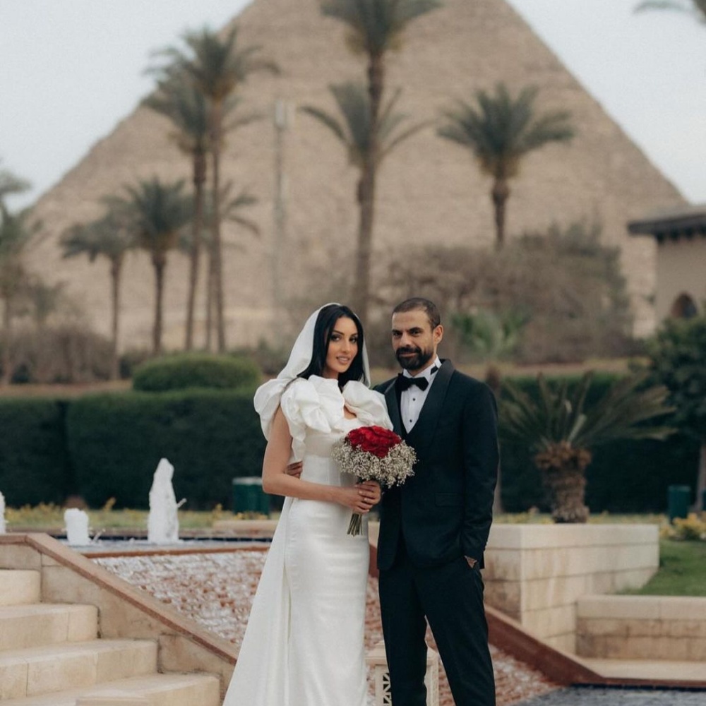 زواج أمير طعيمة من التونسية يسرا الجديدي
