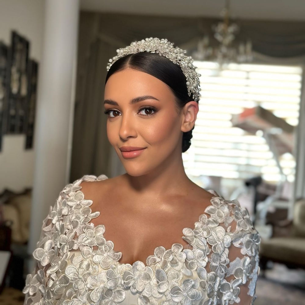 عروس وليد زين بتسريحة الرفع