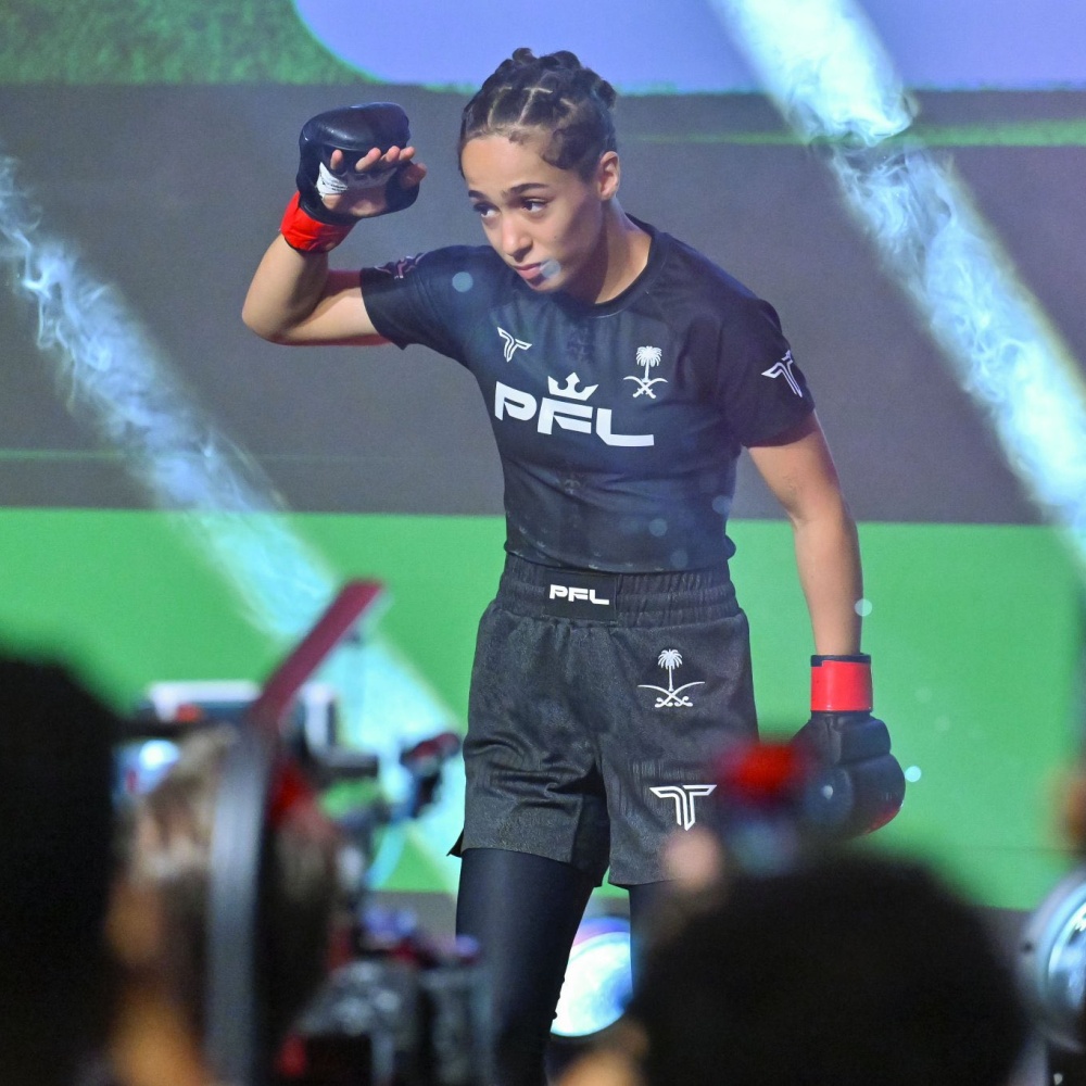 انتصار ساحق لهتان السيف على منافستها المصرية  في "PFL MENA"