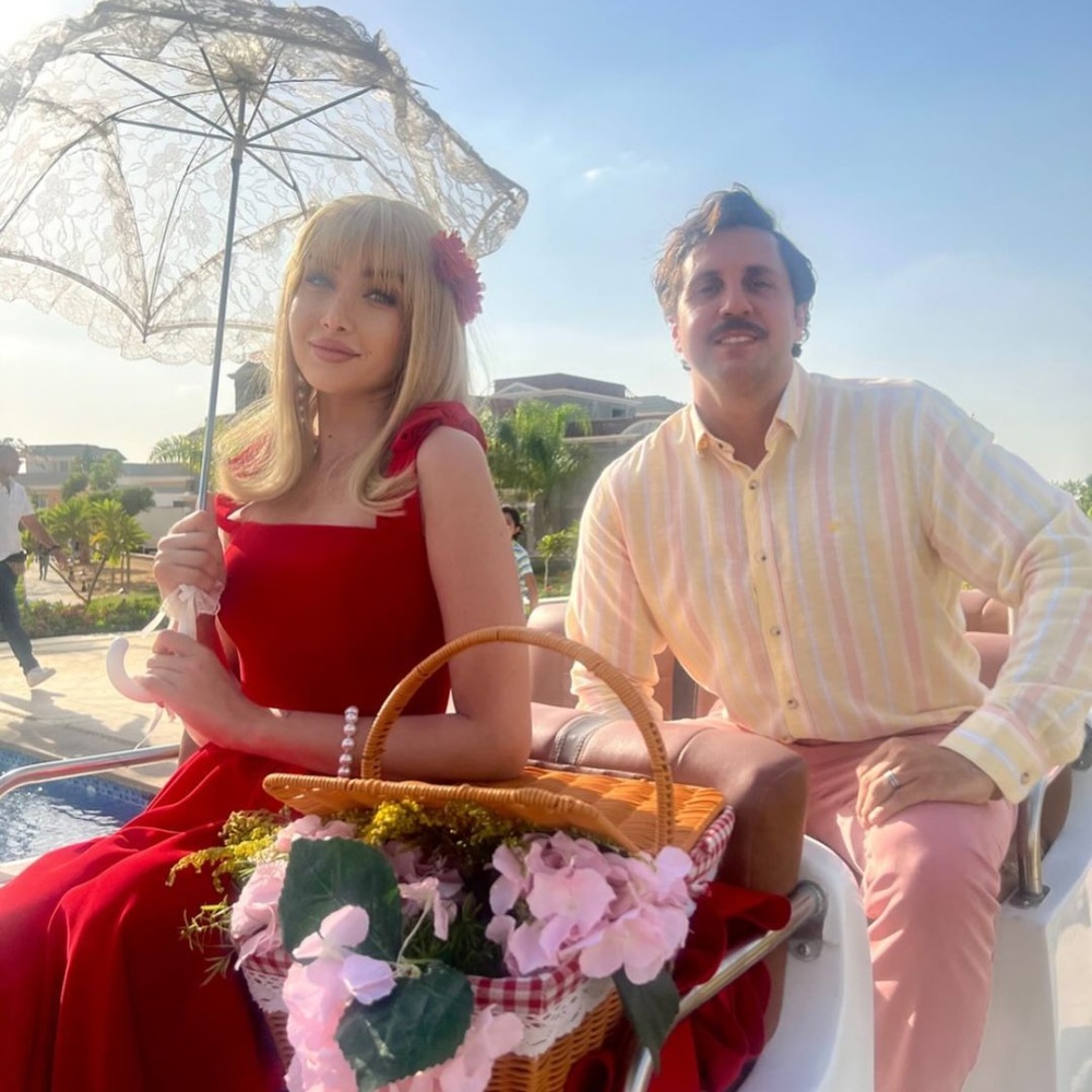 هشام ماجد وهنا الزاهد من فيلم فاصل من اللحظات اللذيذة