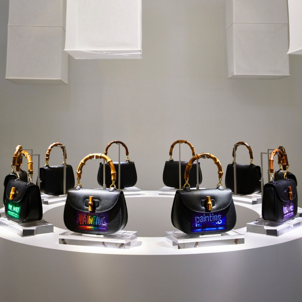 الاحتفال بمرور 60 عامًا على وجود غوتشي في اليابان" في معرض Gucci Ginza Gallery