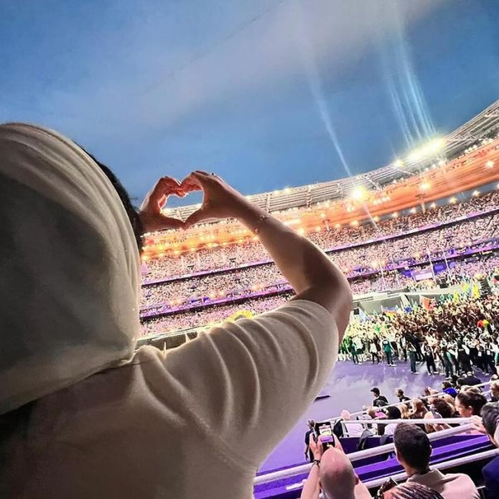 الأميرة ريما بنت بندر تشهد حفل ختام دورة الألعاب الأولمبية باريس 2024
