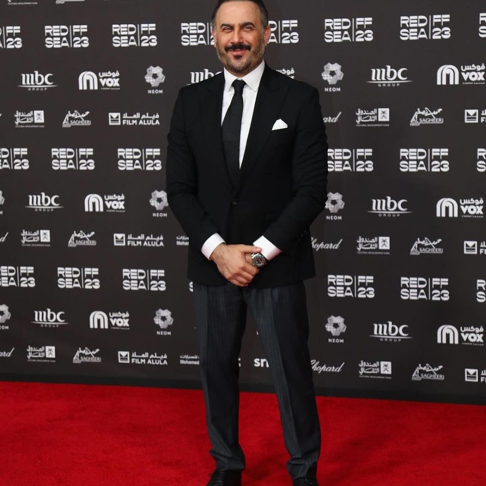 قصي خولي على الريد كاربت في مهرجان البحر الأحمر السينمائي 