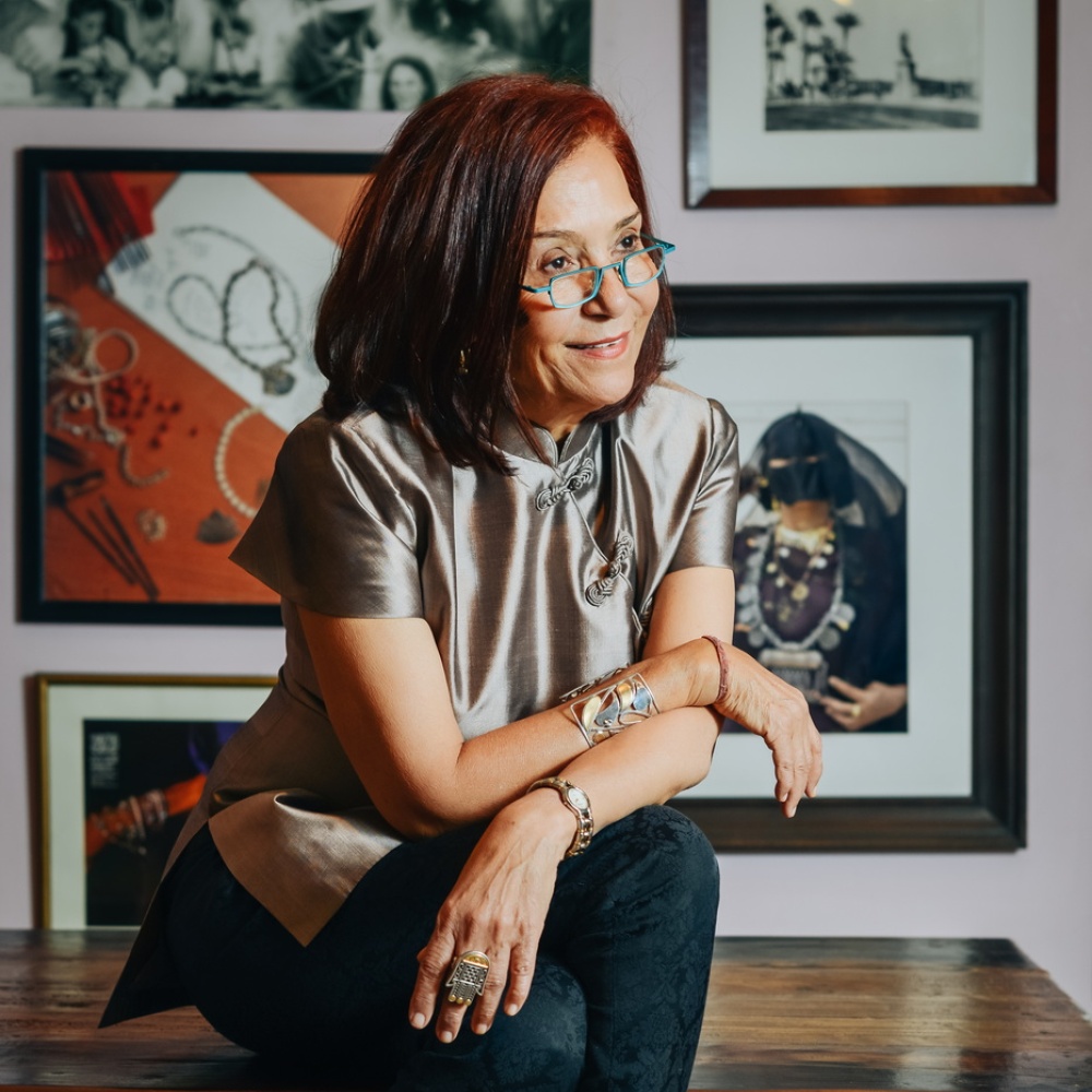 مصممة المجوهرات عزّة فهمي