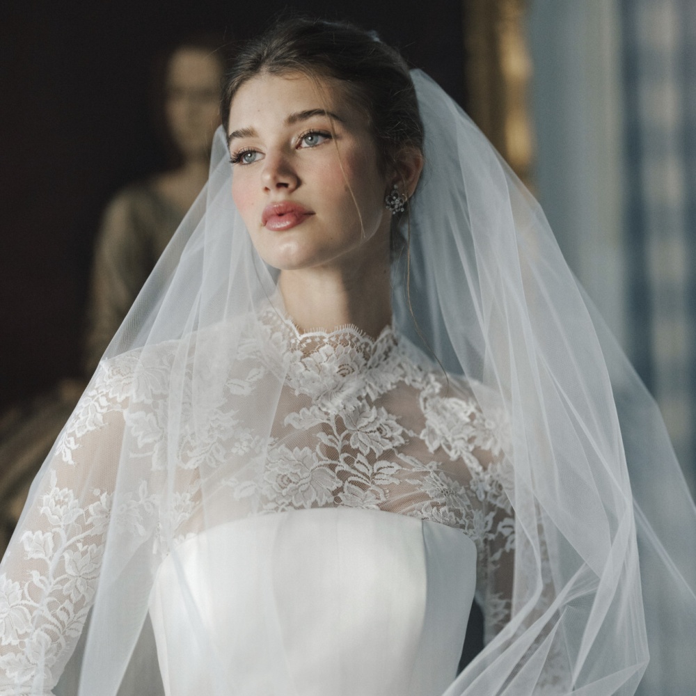 تصميم الكورسيه بفستان زفاف آن برج