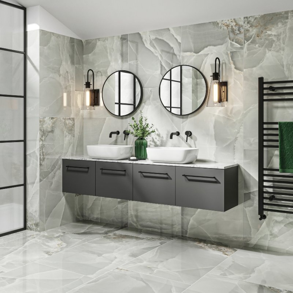 أحدث اتجاهات التصميم الداخلي، هو غمر البلاط Tile drenching