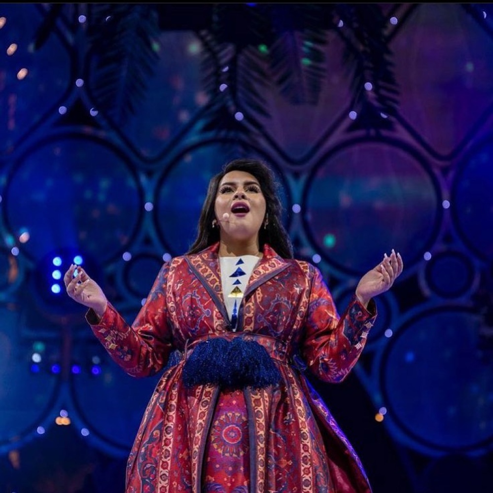 ريماز عقبي تشارك في مهرجان الأوبرا الدولي الصورة من حسابها