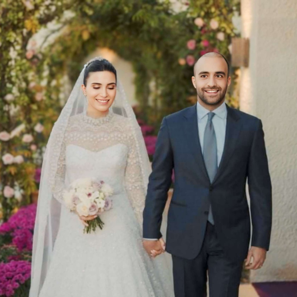 زفاف سكينة ناصر جودة من العائلة الملكية الأردنية