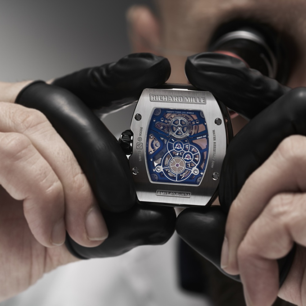 RM 17-02 TOURBILLON TITANIUM ساعة
