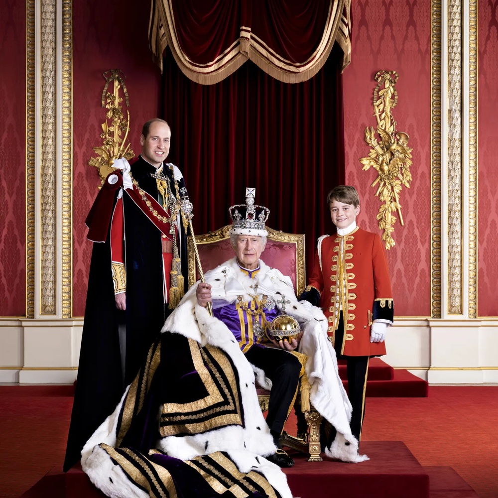 الملك تشارلز وولي العهد