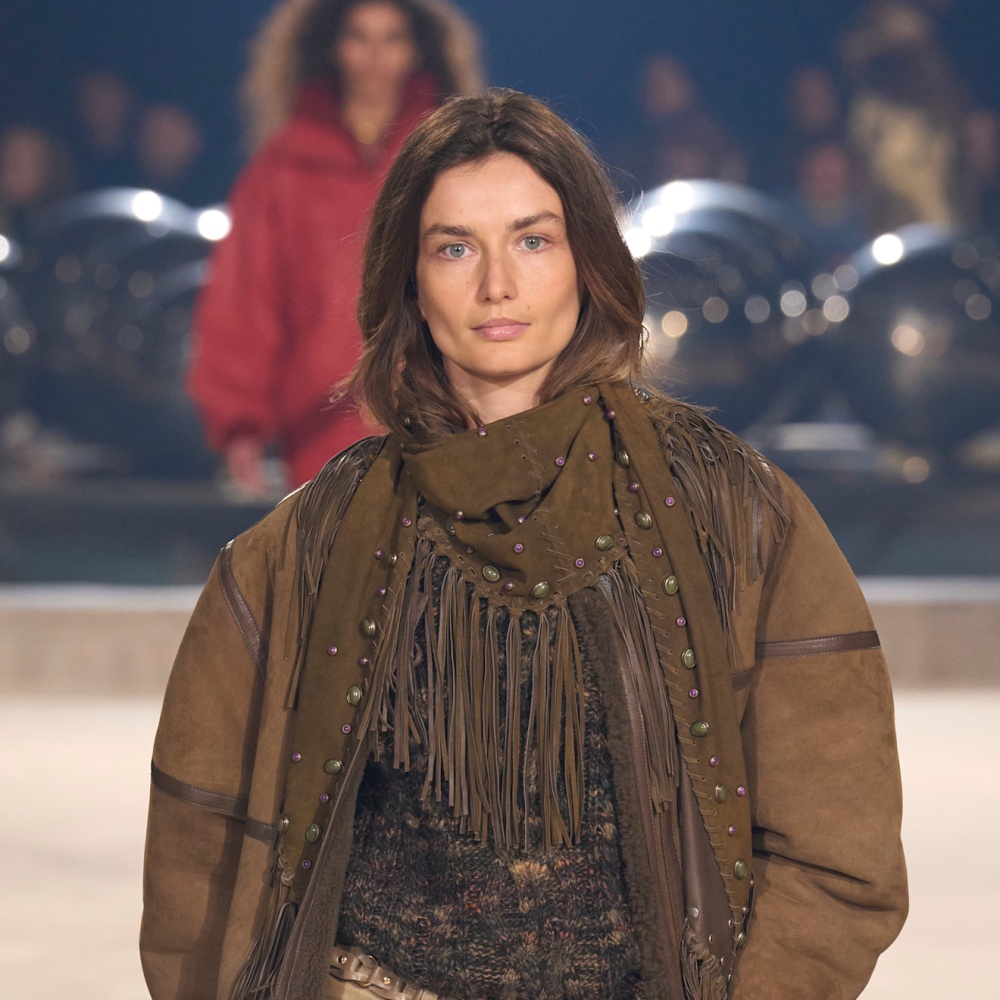 وشاح شتوي طويل من Isabel Marant
