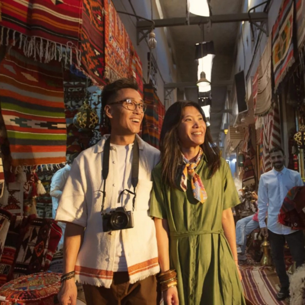 سوق محلي في العلا 