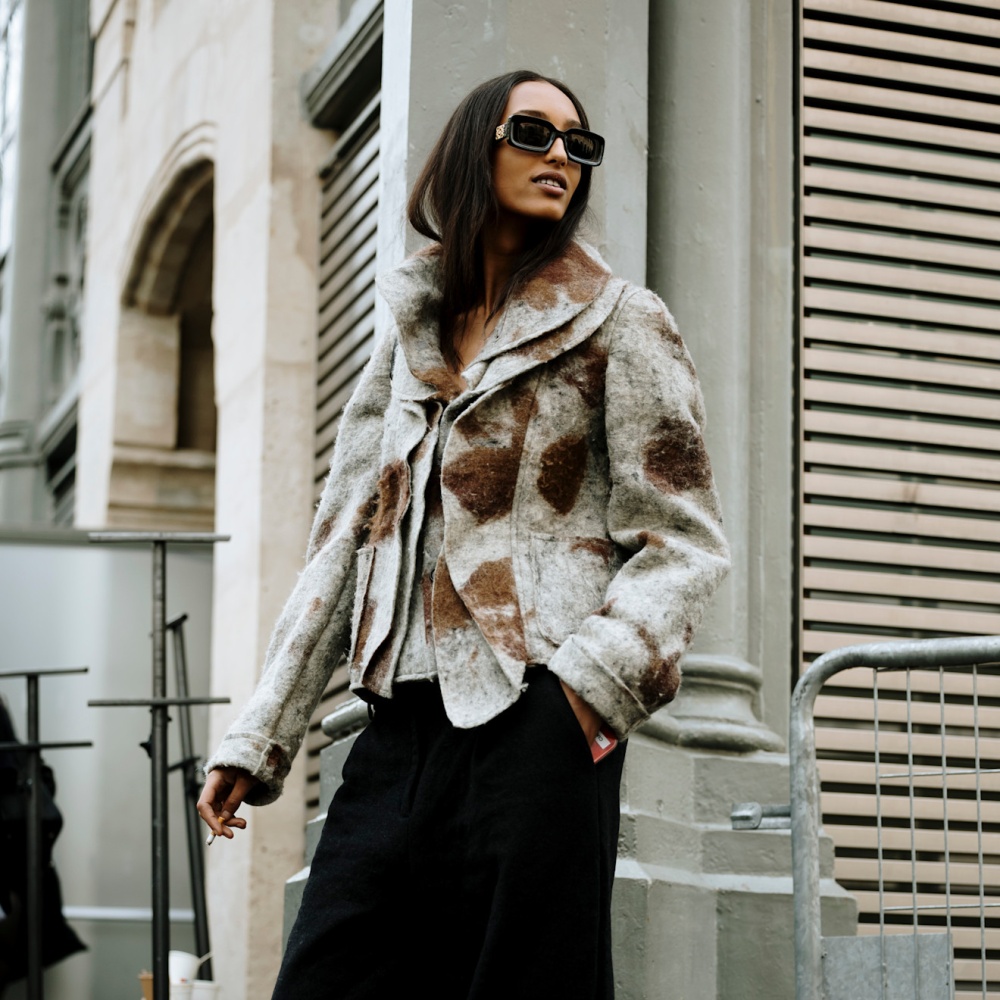 إطلالة من street style