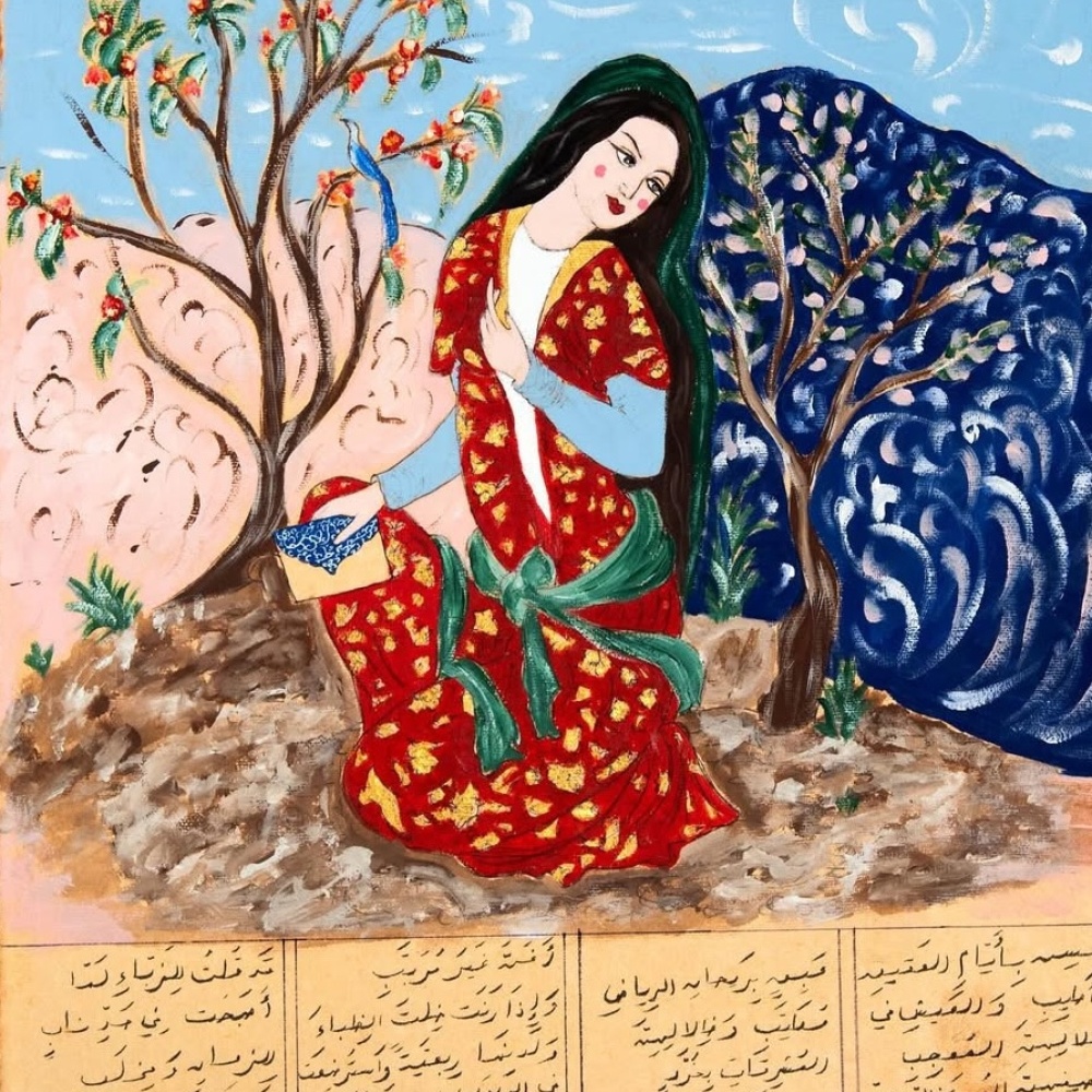 خاص بـ"هي": معرض عندما استيقظت شهرزاد للفنانة غادة المحمدي يعيد إحياء التراث الإسلامي