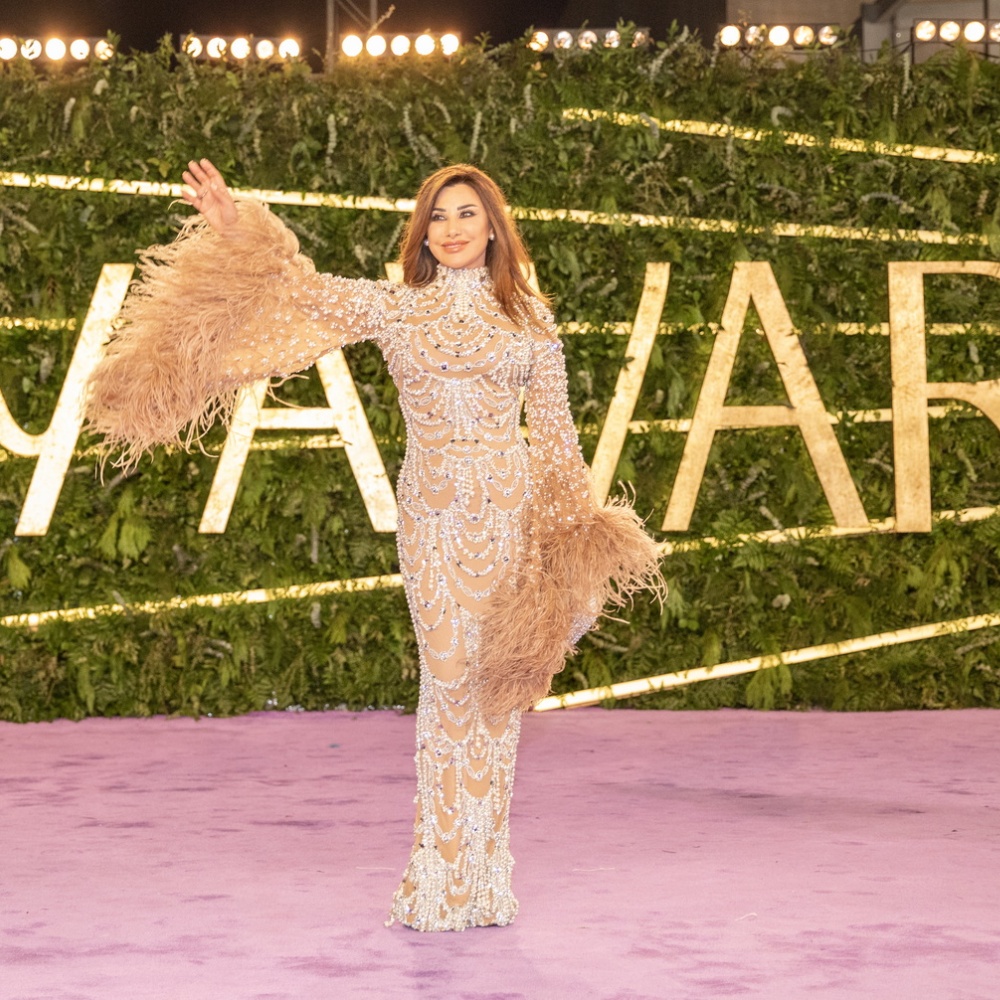 الفنانة اللبنانية نجوى كرم في حفل Joy Awards