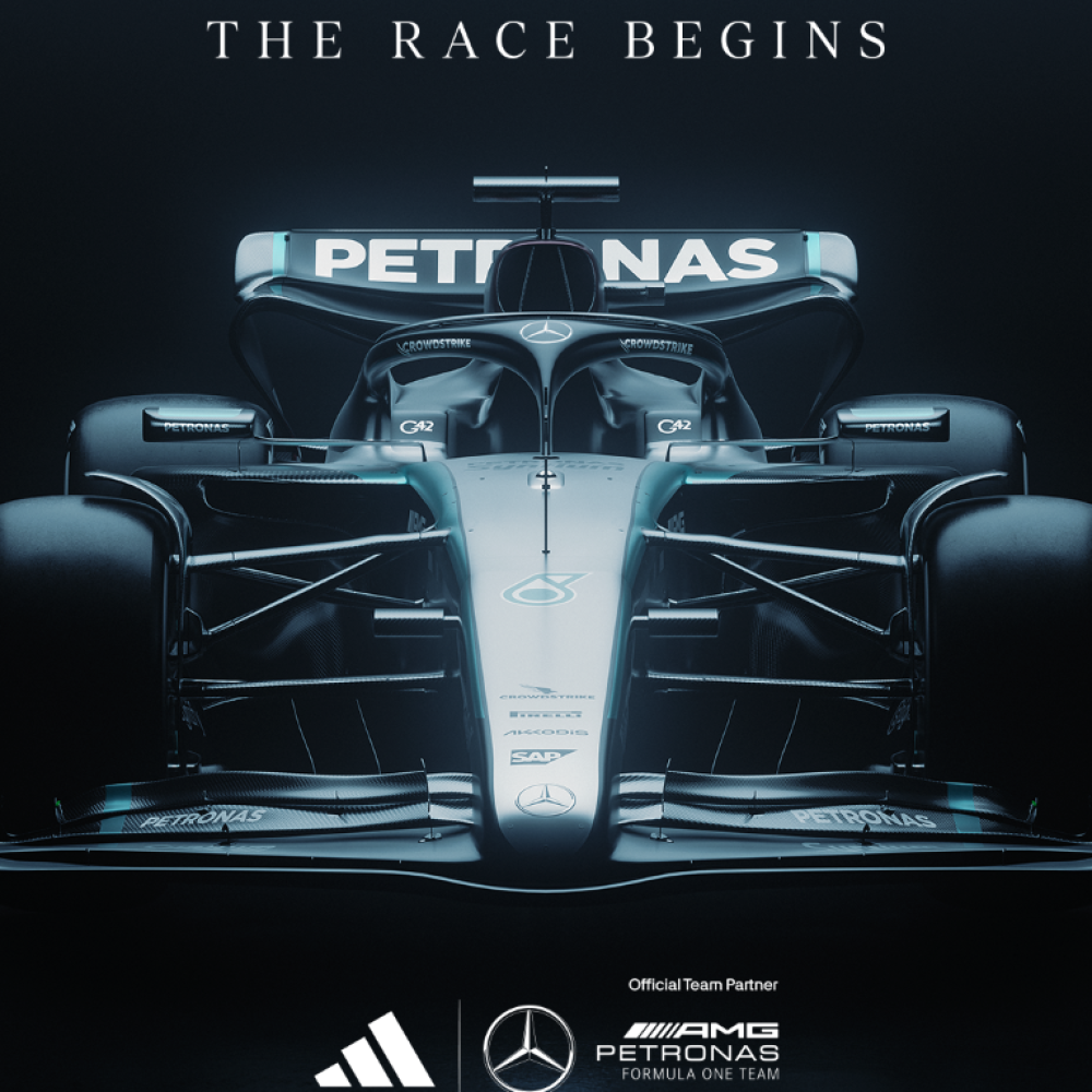 أديداس تدخل عالم الفورمولا 1 مع فريق MERCEDES-AMG PETRONAS