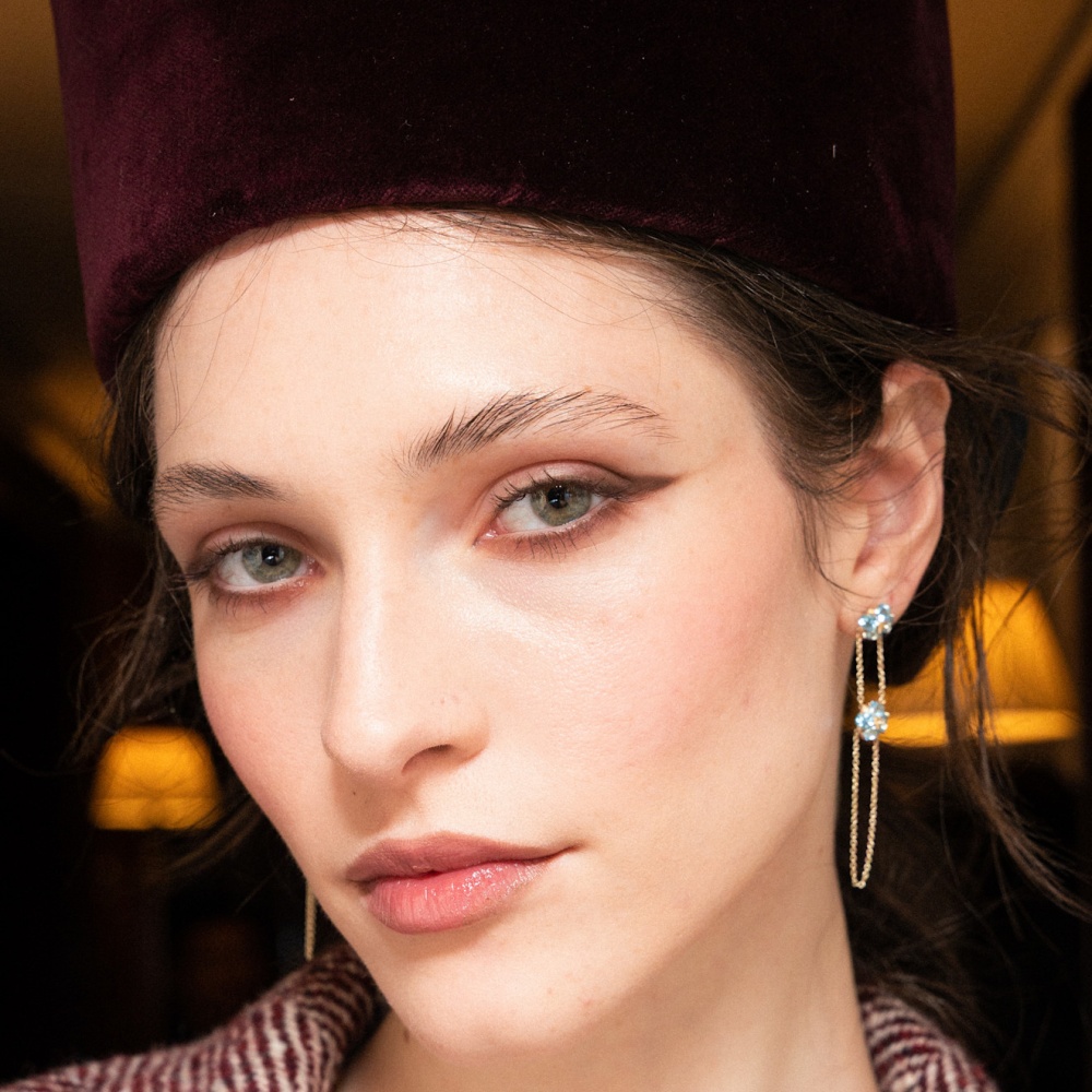 رسمات الآيلاينر البني الداكن من دار Luisa Beccaria