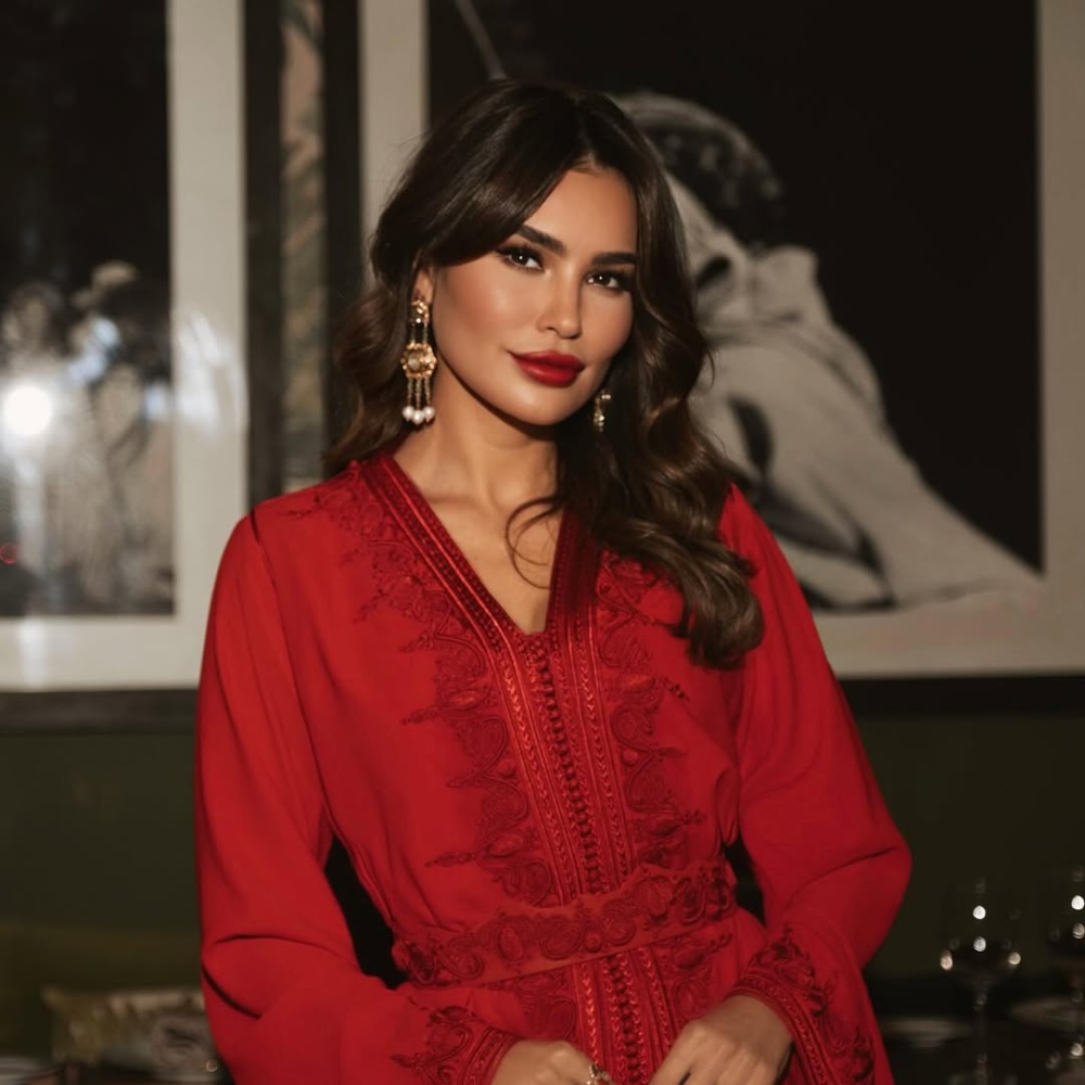 المؤثرة المغربية مريم الابيض - صورة من حسابها على انستغرام.