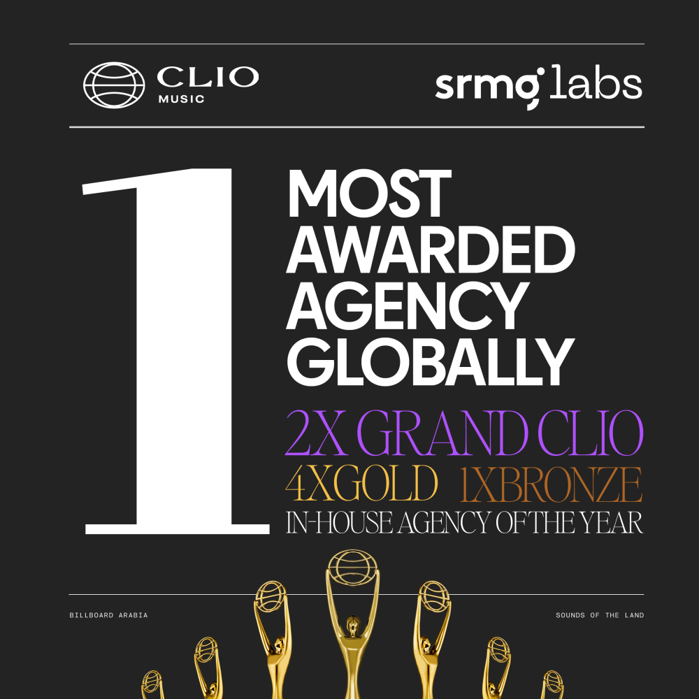 SRMG Labs  تحقق إنجازاً قياسياً في جوائز كليو العالمية