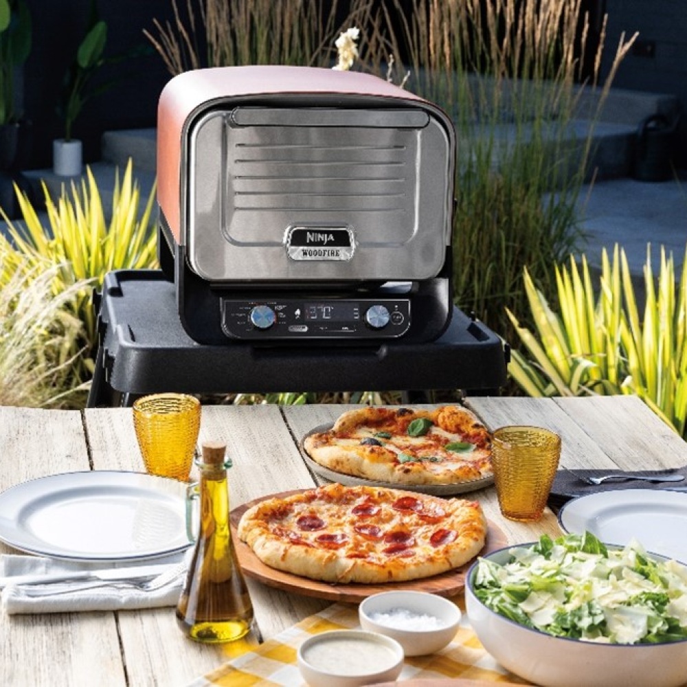 لتجربة طهي احترافية: جهاز Ninja Woodfire 8-In-1 Electric Oven OO101ME