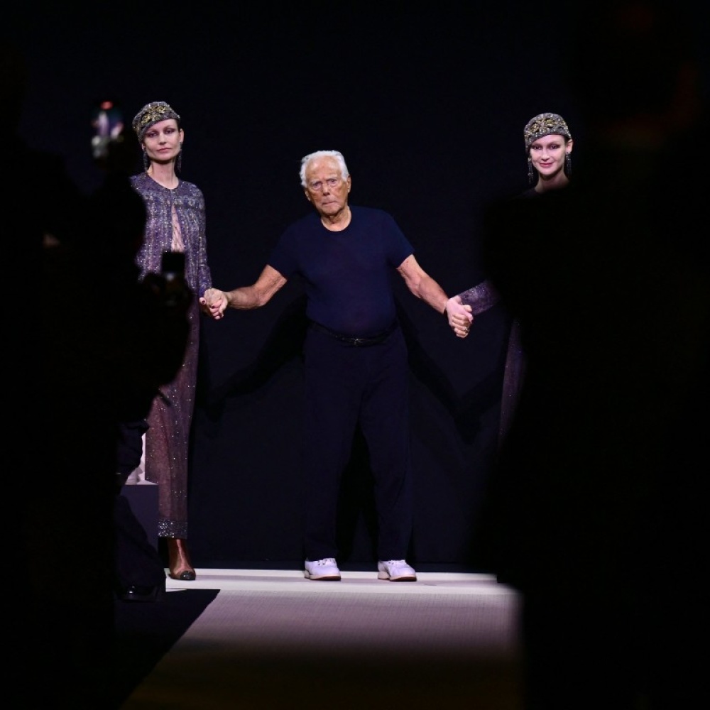 المصمم المبدع Giorgio Armani