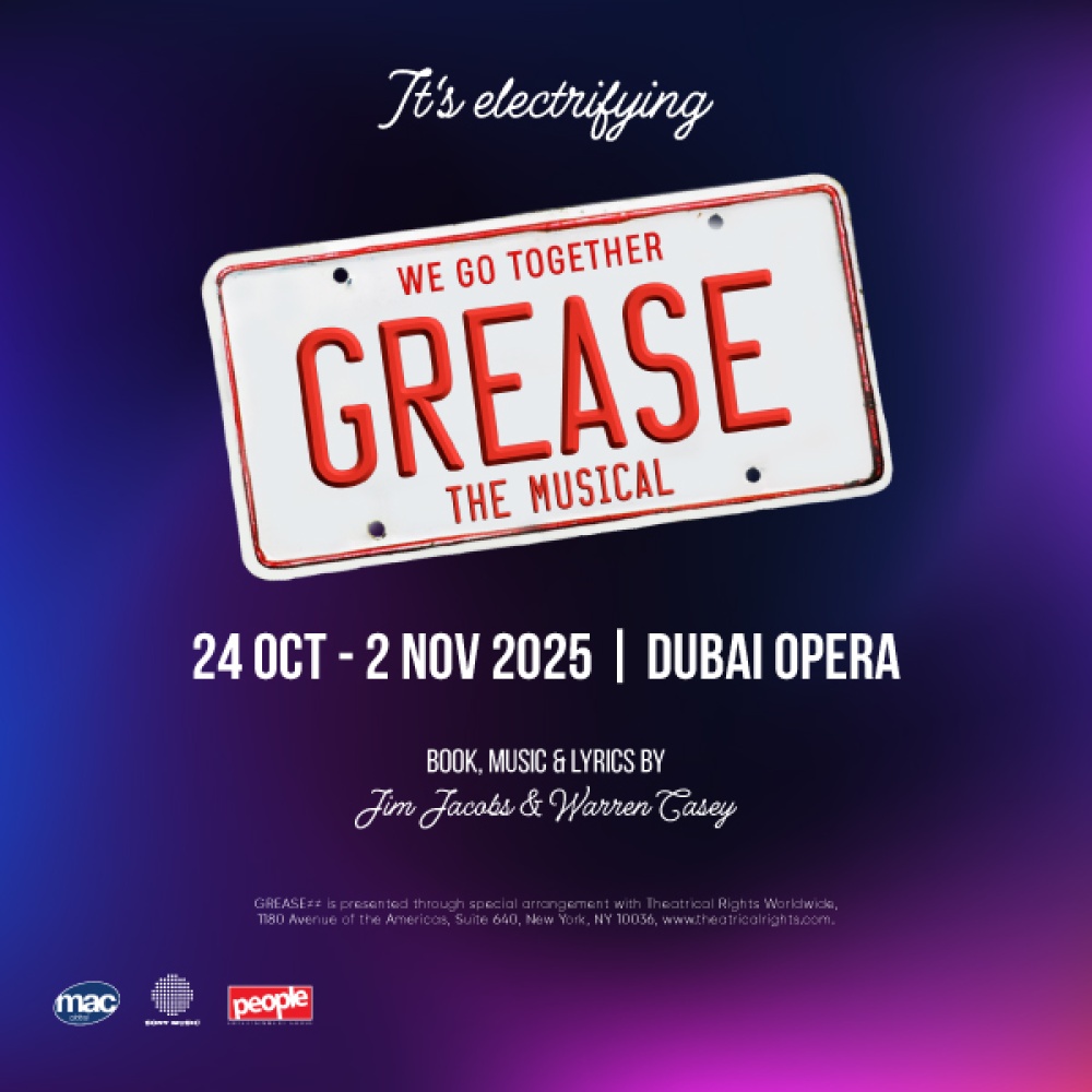 تفاصيل وموعد العرض الموسيقي "Grease The Musical" للروك آند رول في أوبرا دبي