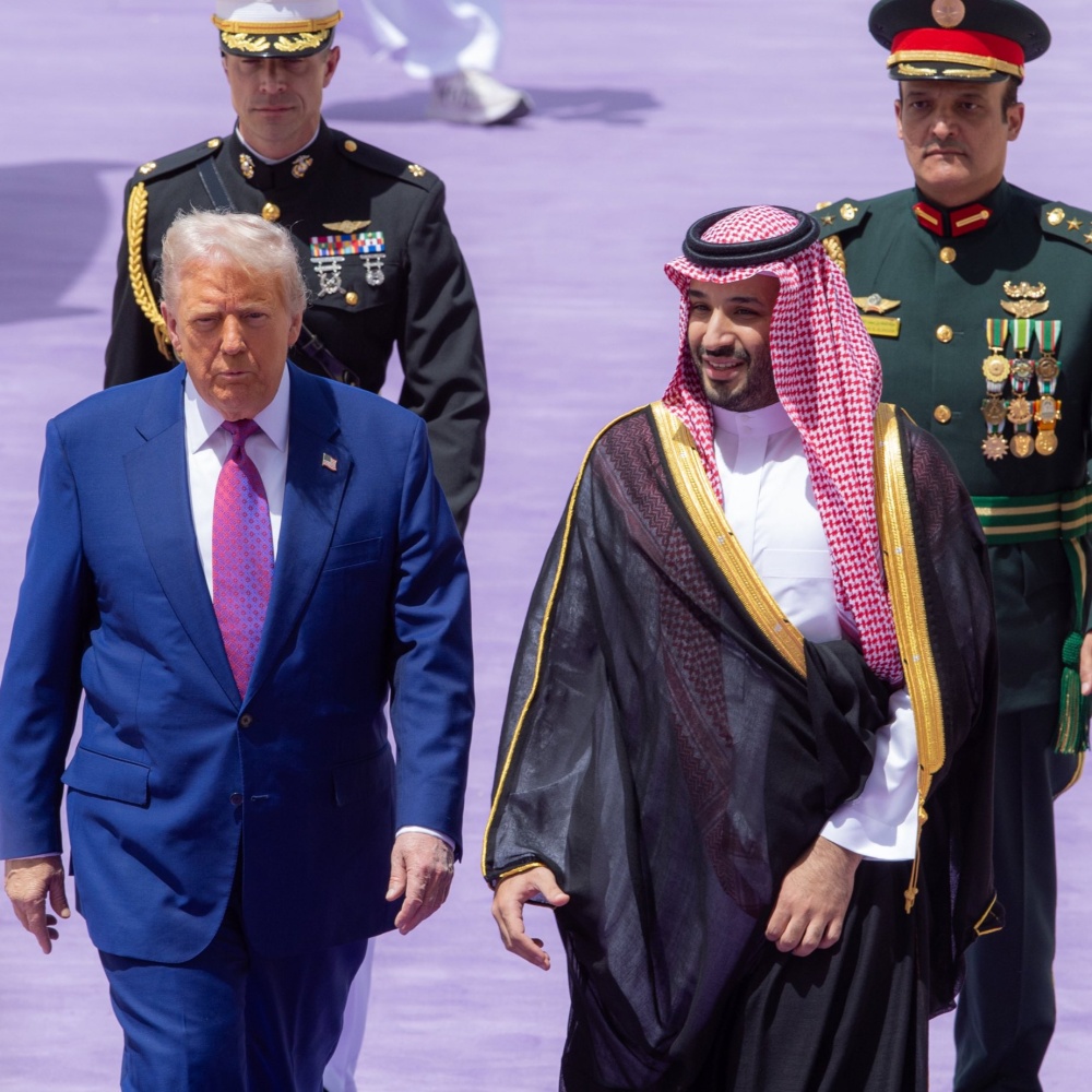سمو ولي العهد والرئيس ترامب يشاركان في منتدى الاستثمار السعودي الأمريكي