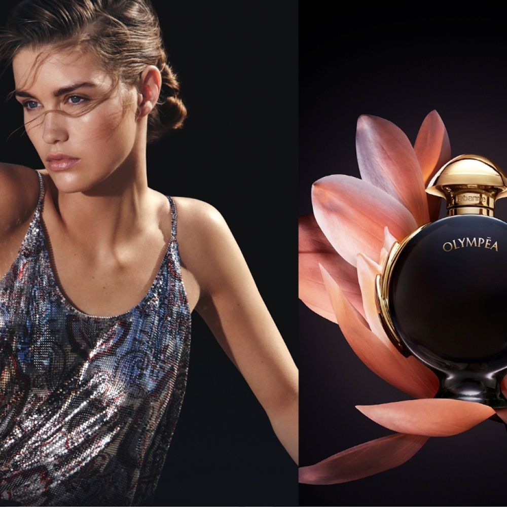 عطر OLYMPÉA PARFUM الجديد من RABANNE بنفحاتٍ آسرة للحواس