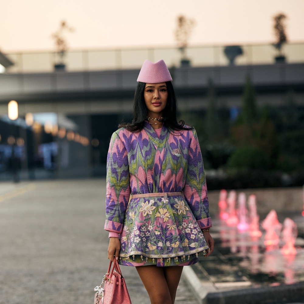 إطلالة من street style