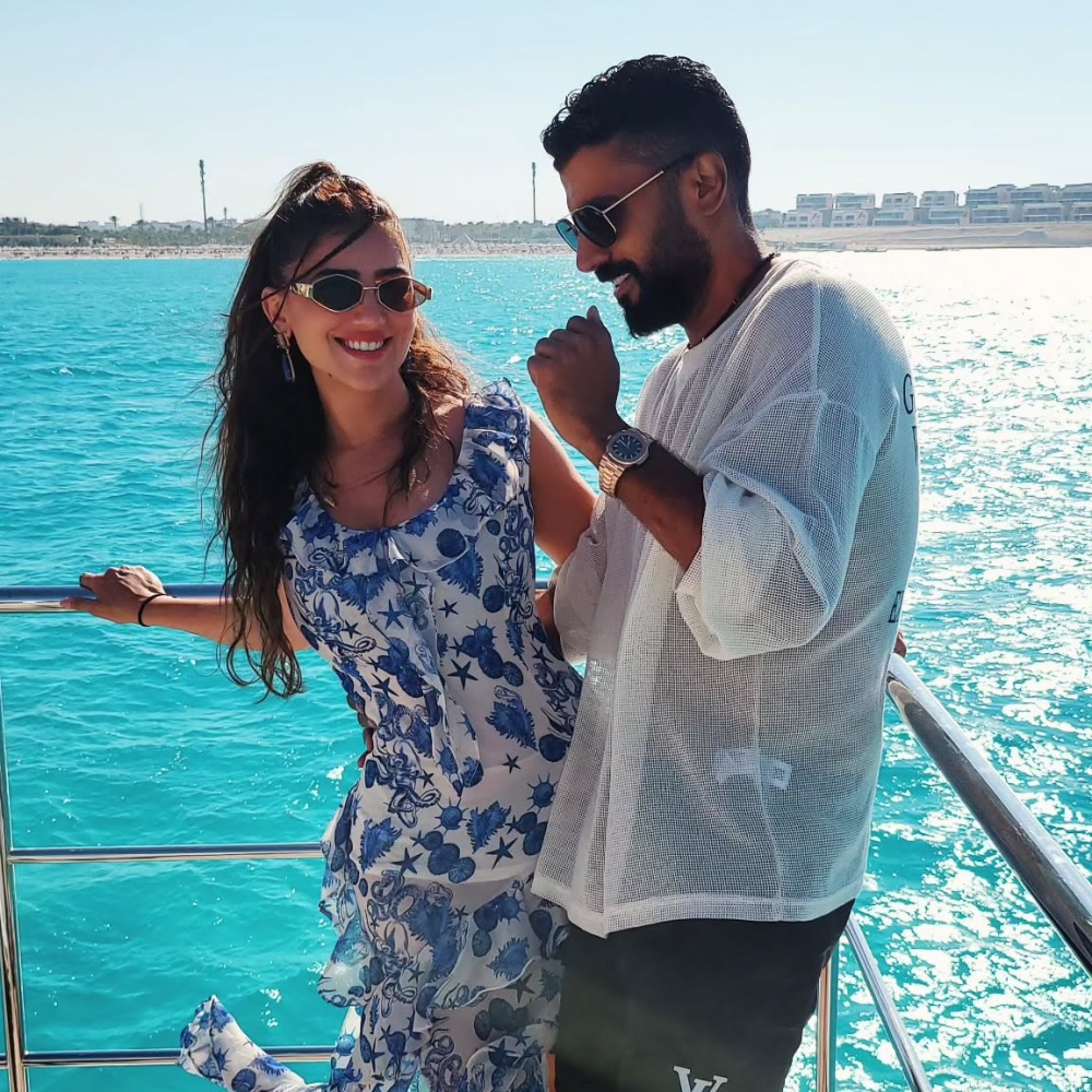 مي عمر ومحمد سامي