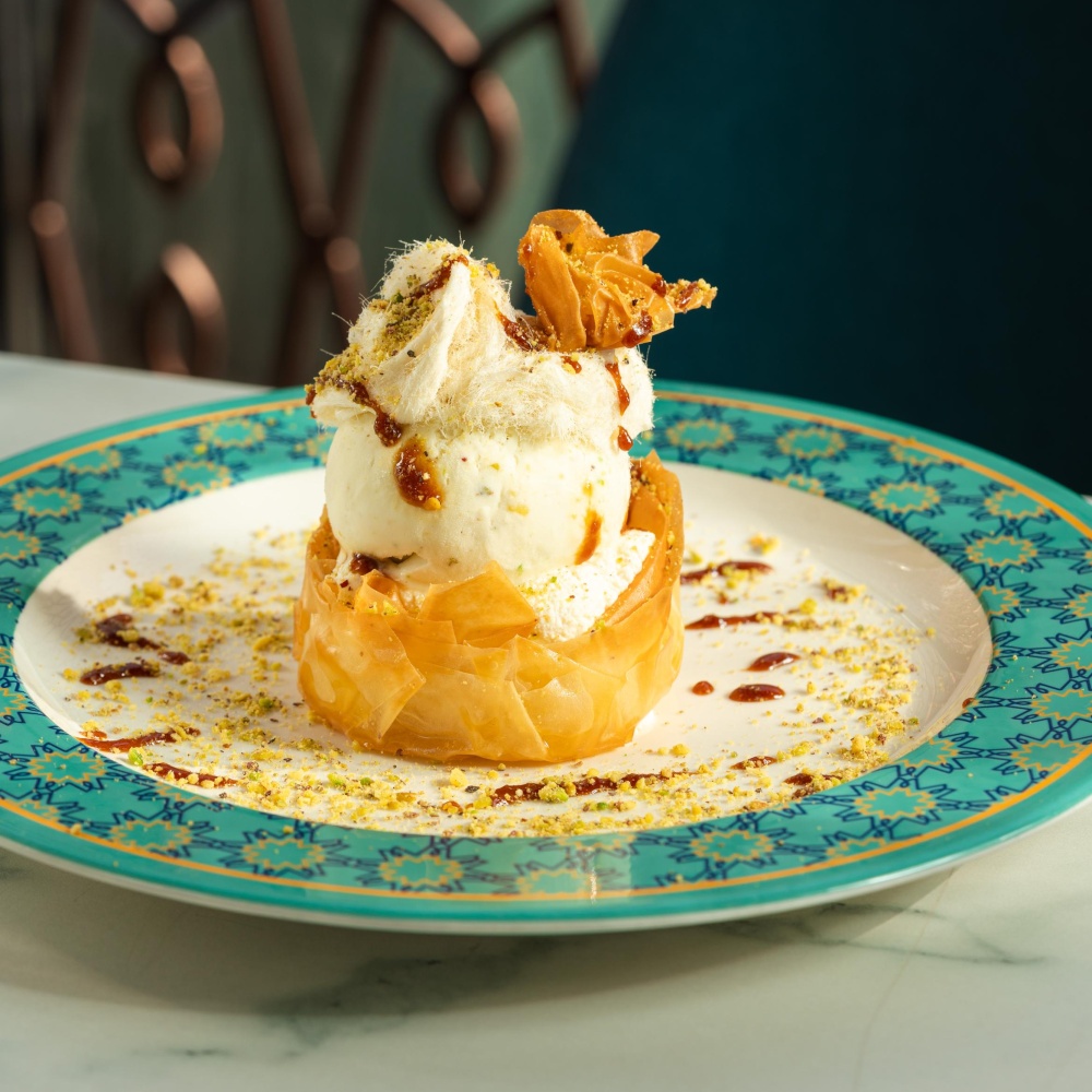 قشطة أيس كريم كرانشي