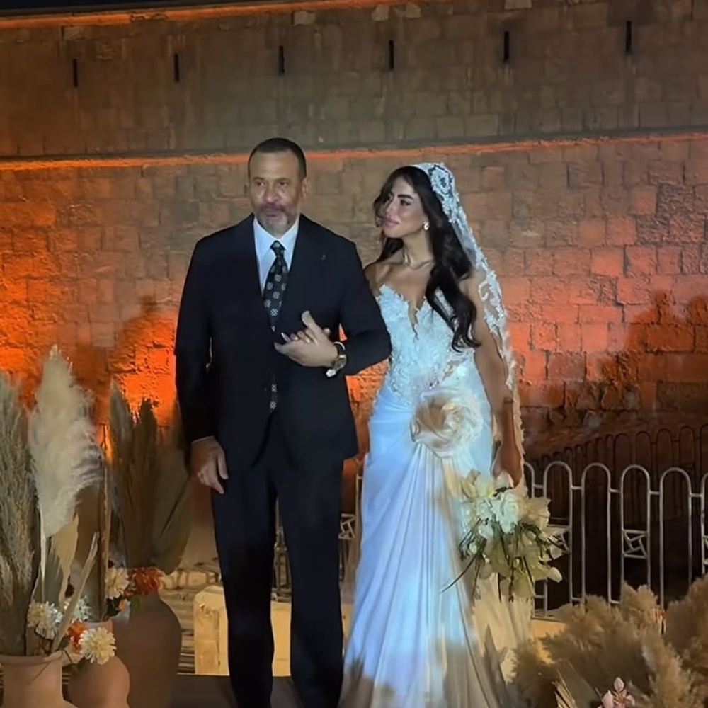 ماجد المصري يحتفل بزفاف ابنته ماهيتاب