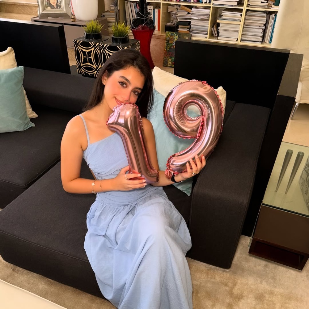 ياسمينا العبد في عيد ميلادها الـ 19