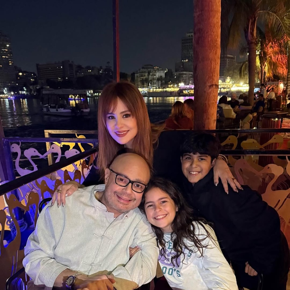 كارول سماحة وزوجها الراحل وليد مصطفى