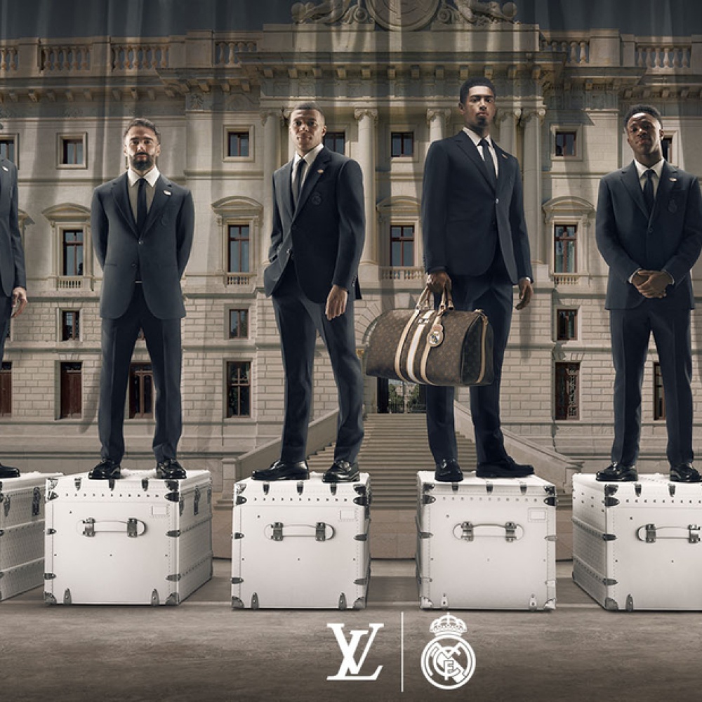 Louis Vuitton بتعاون وشراكة لافتة مع منتخب ريال مدريد