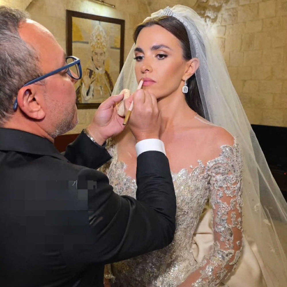 العروس زين قطامي نجمة تلمع يوم زفافها