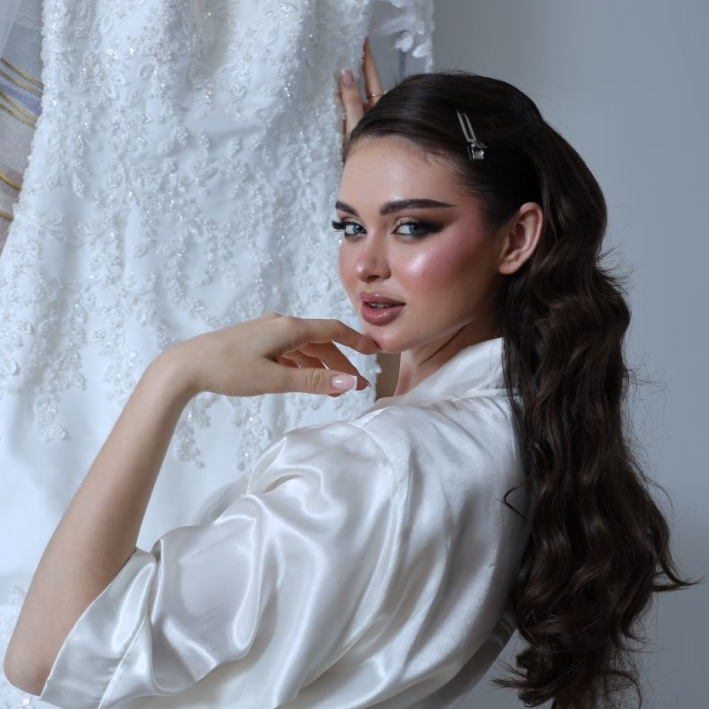 من مكياج العرايس من اخصائية التجميل السعودية شهد عبد الرحمن
