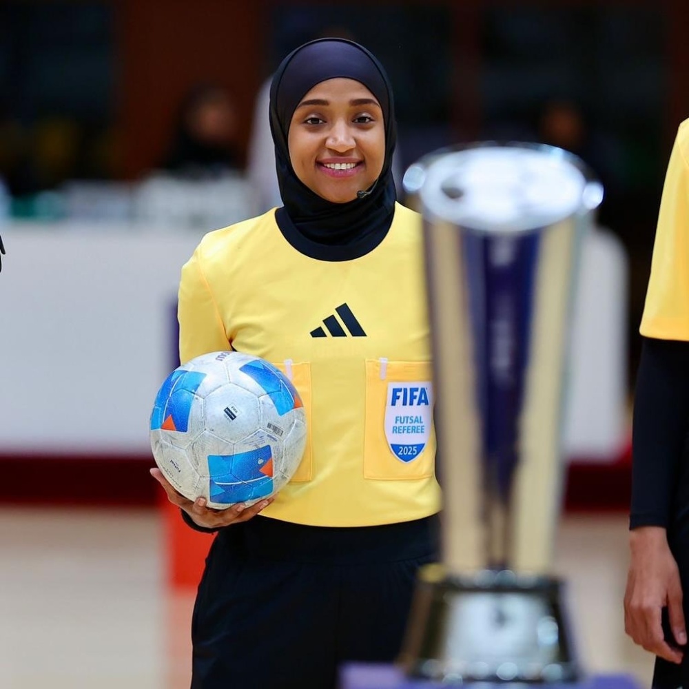 الحكمة السعودية ريم البيشي ضمن حكام كأس العالم لكرة قدم الصالات في الفلبين