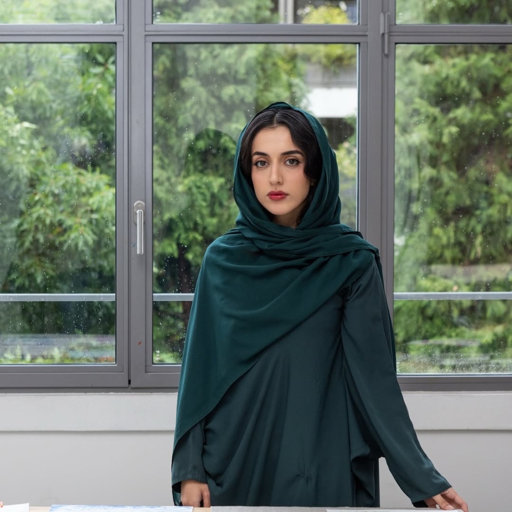 مضاوي القويز الصورة من حساب Casa degli Artisti