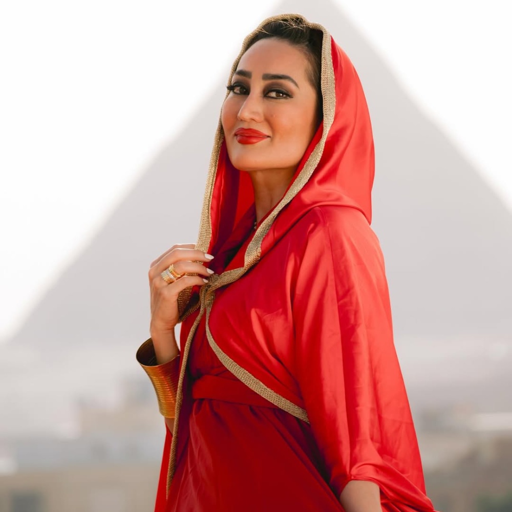 المرشدة السياحية السعودية أمل إلياس